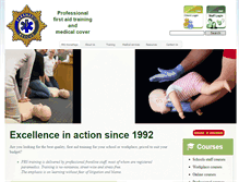 Tablet Screenshot of paramedicrescue.com